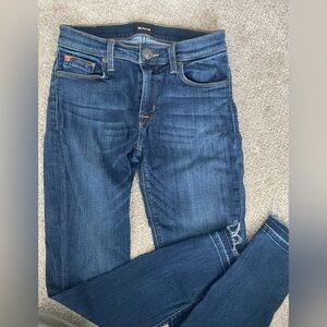Hudson raw ankle skinny jeans size 24
